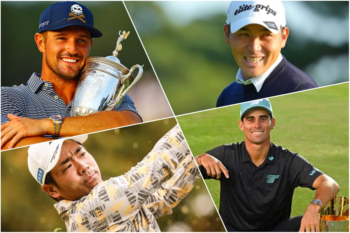 ブライソン・デシャンボー（左上）が2025年の初戦をアジアで迎える