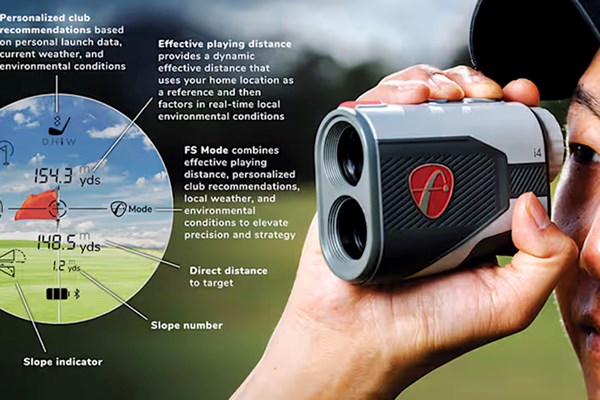 2025年 PGAショー 距離測定器 フライトスコープの新しい距離測定器（提供：フライトスコープ）