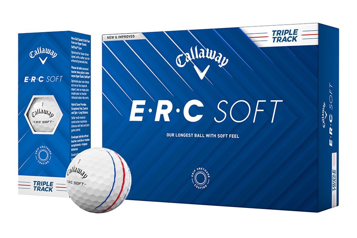 ボールに初めてAI設計を導入 キャロウェイ「ERC SOFT」ボールが2月発売