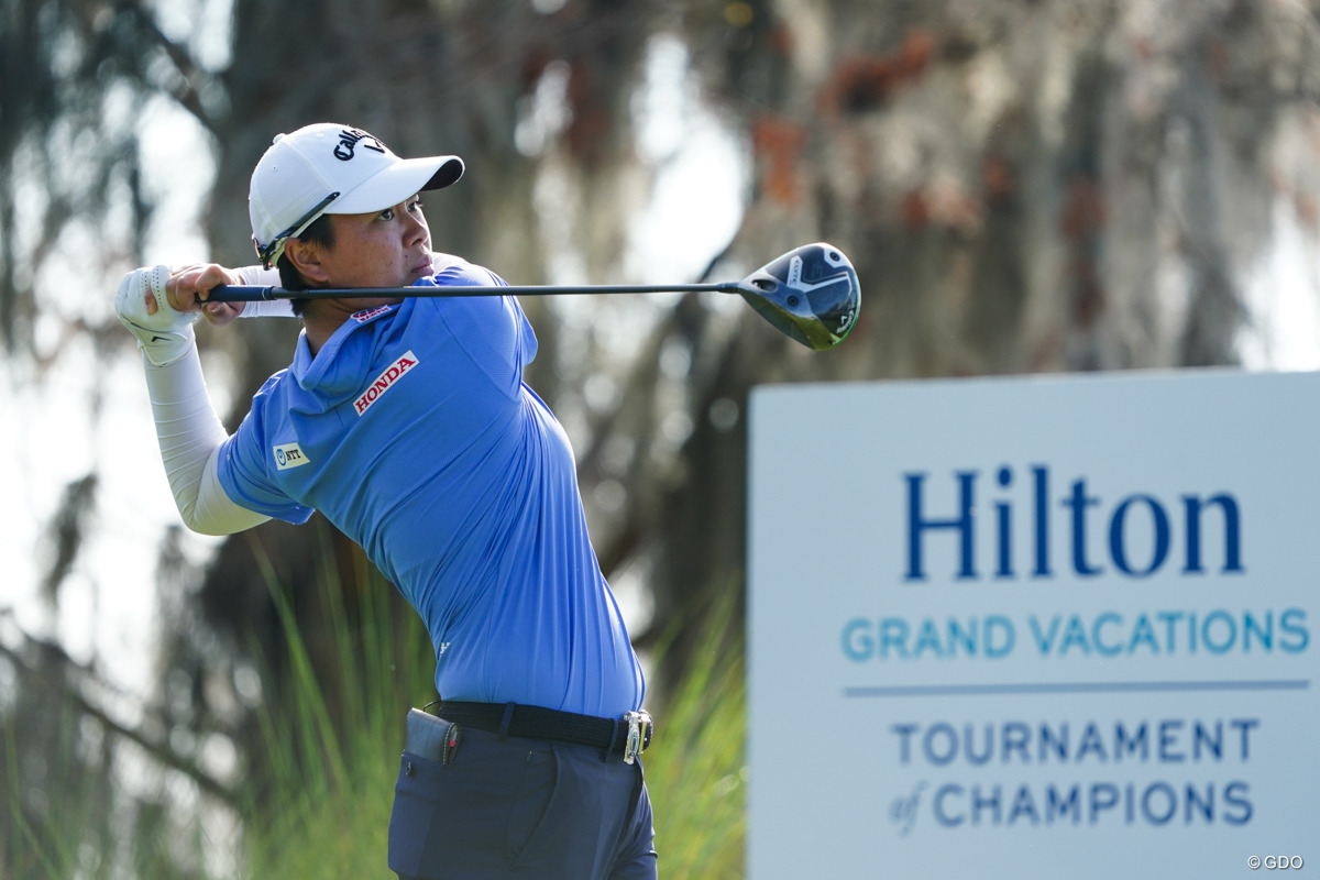 「ELYTE ◆◆◆」を投入したドライバーショットは終盤にかけて安定