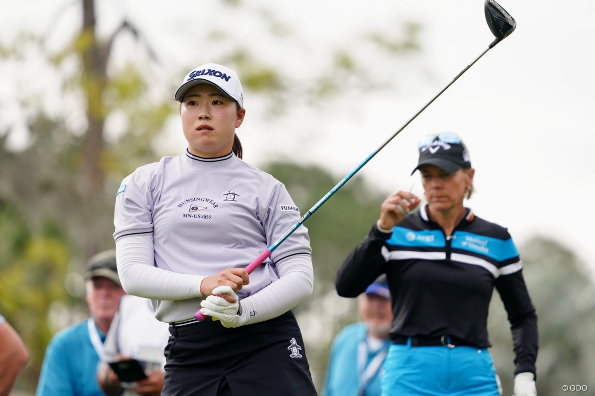 飛距離はすでに世界レベル 2025年 ヒルトン・グランドバケーションズ トーナメント・オブ・チャンピオンズ 最終日 竹田麗央 アニカ・ソレンスタム