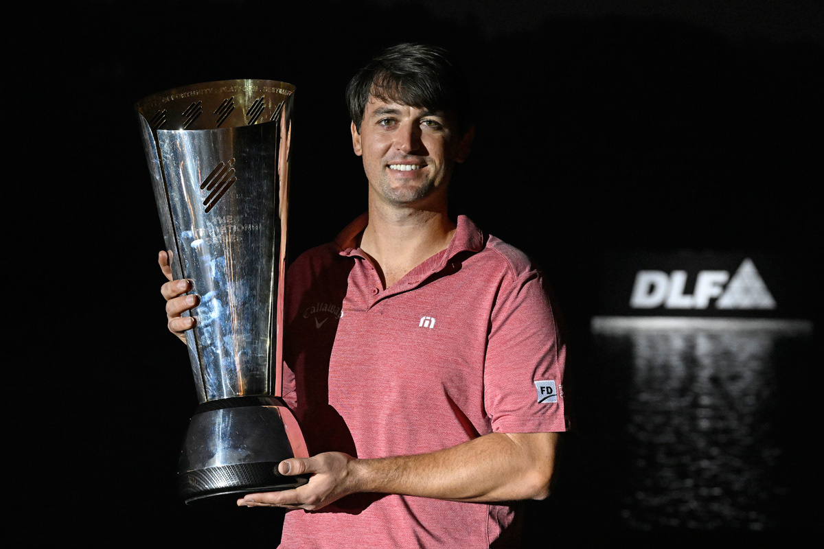 オリー・シュナイダージャンズが高額シリーズ初戦を制した（提供：アジアンツアー）