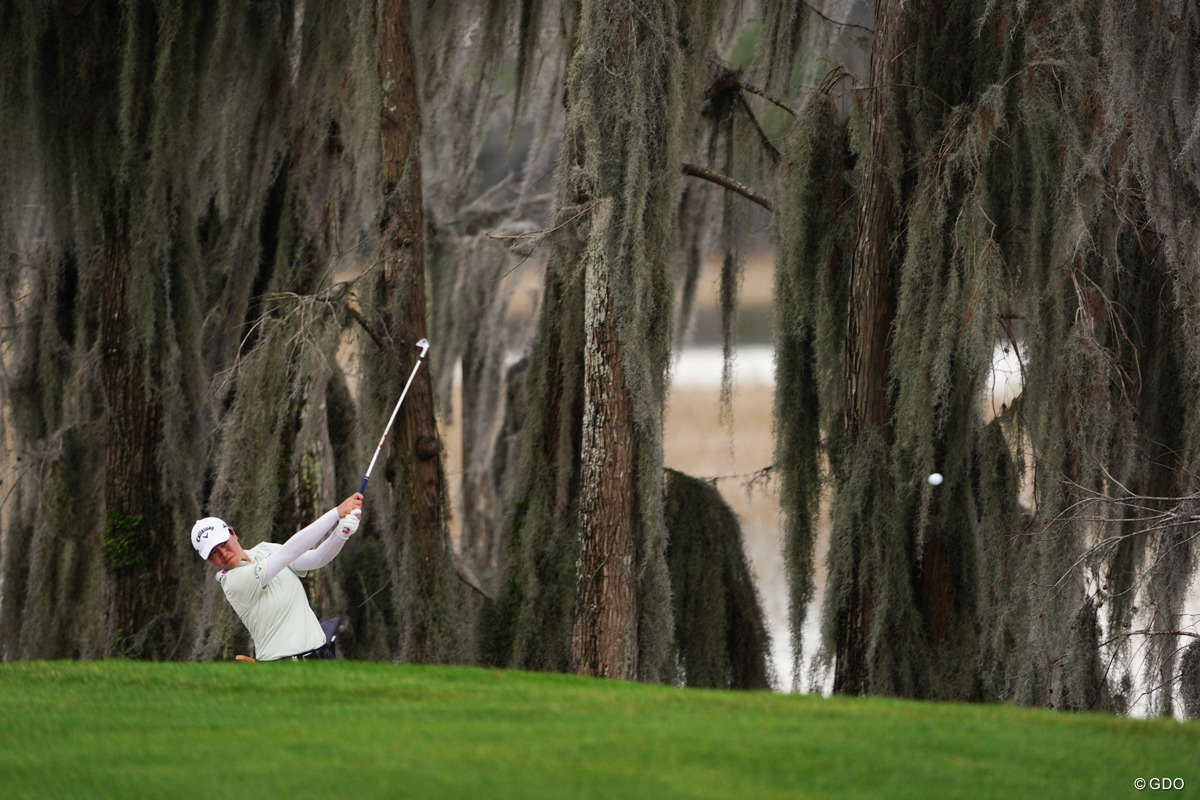 ショットが乱れ、ショートゲームでもカバーできなかった