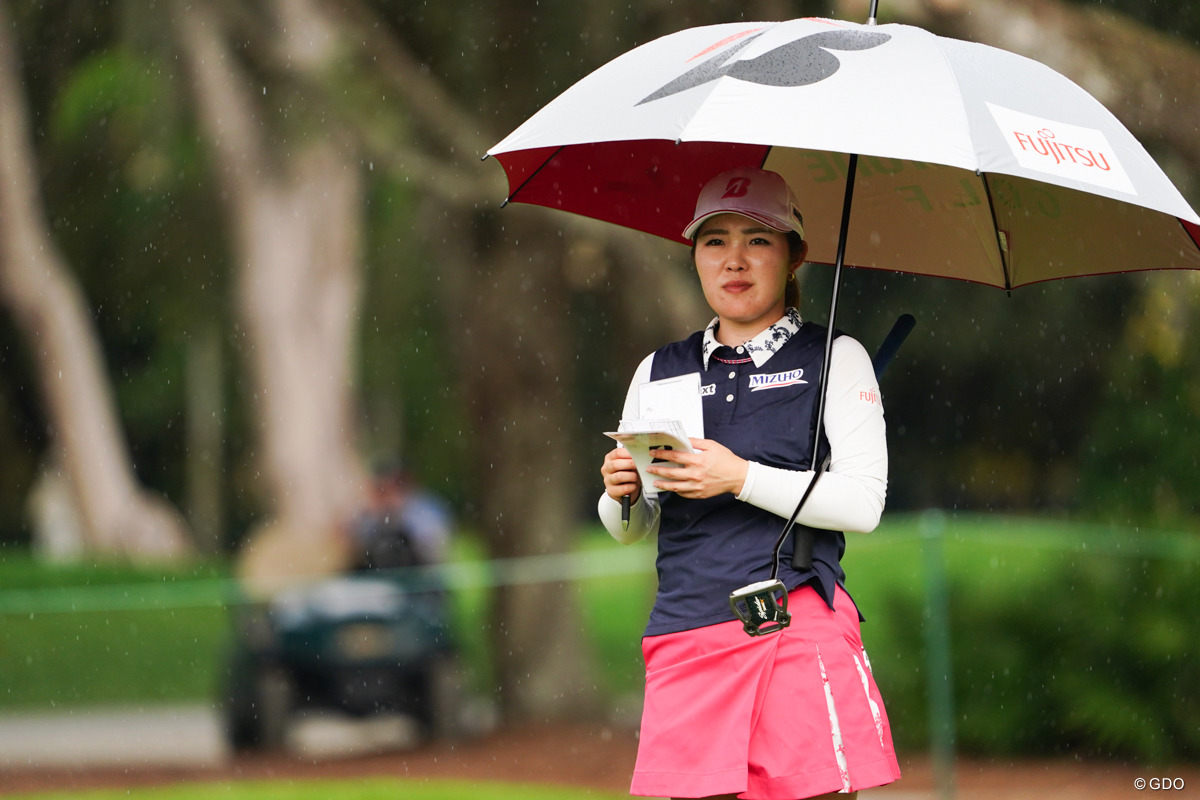 古江彩佳は米ツアー4年目の開幕戦を25位で終えた