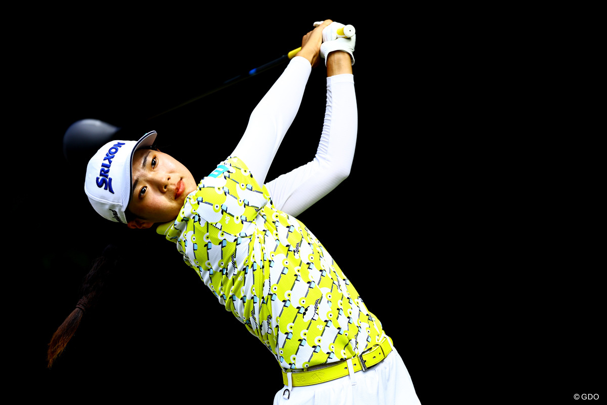 プロ2年目の菅楓華がスポンサー契約（写真は2024年住友生命Vitalityレディス 東海クラシック）