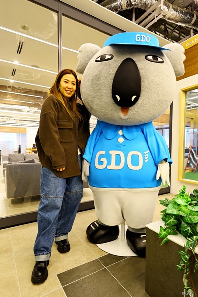 GDOのスコアラと記念撮影
