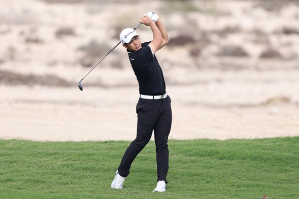 中島啓太が12位発進。首位に3打差でスタートした（Warren Little/Getty Images）