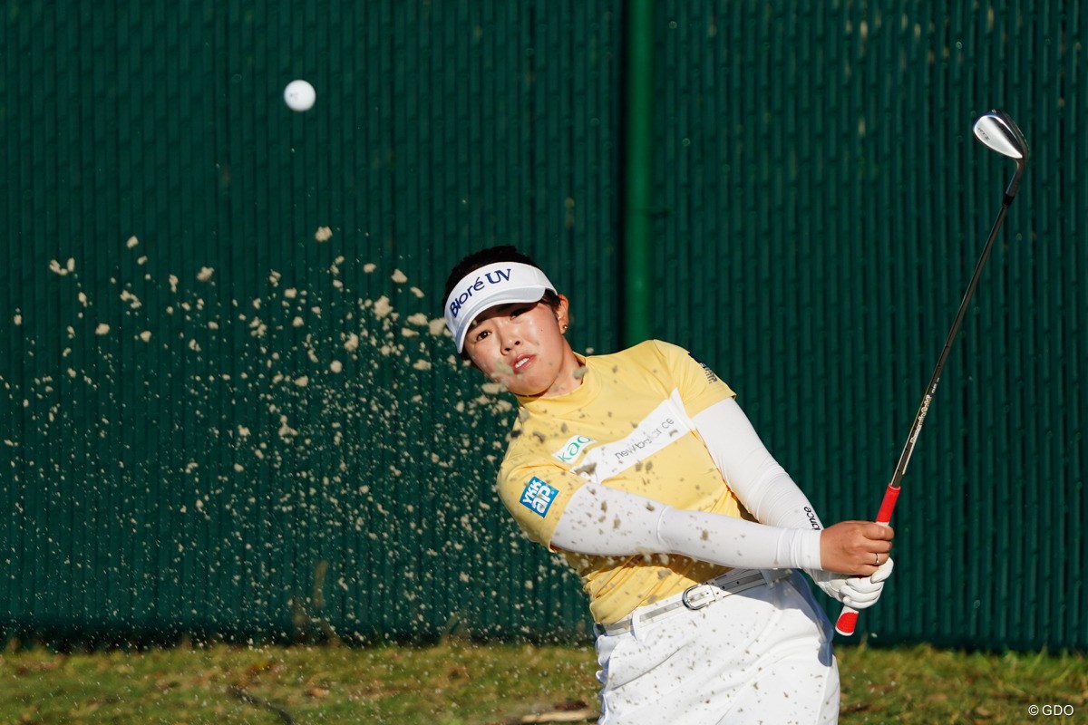 2025年 ファウンダーズカップ 初日 山下美夢有