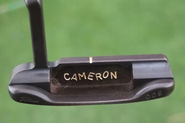 スコッティキャメロン009トリプルブラックパター （協力/GolfWRX, PGATOUR.com）
