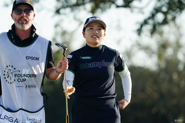勝みなみが7位につけて今季初戦の最終日を迎える