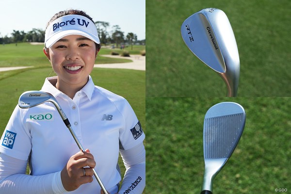 2025年 ファウンダーズカップ 山下美夢有 山下美夢有もすぐにウェッジを切り替えた