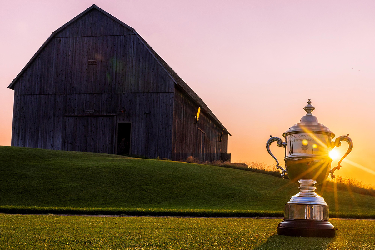 全米女子オープンのトロフィー（提供：USGA）
