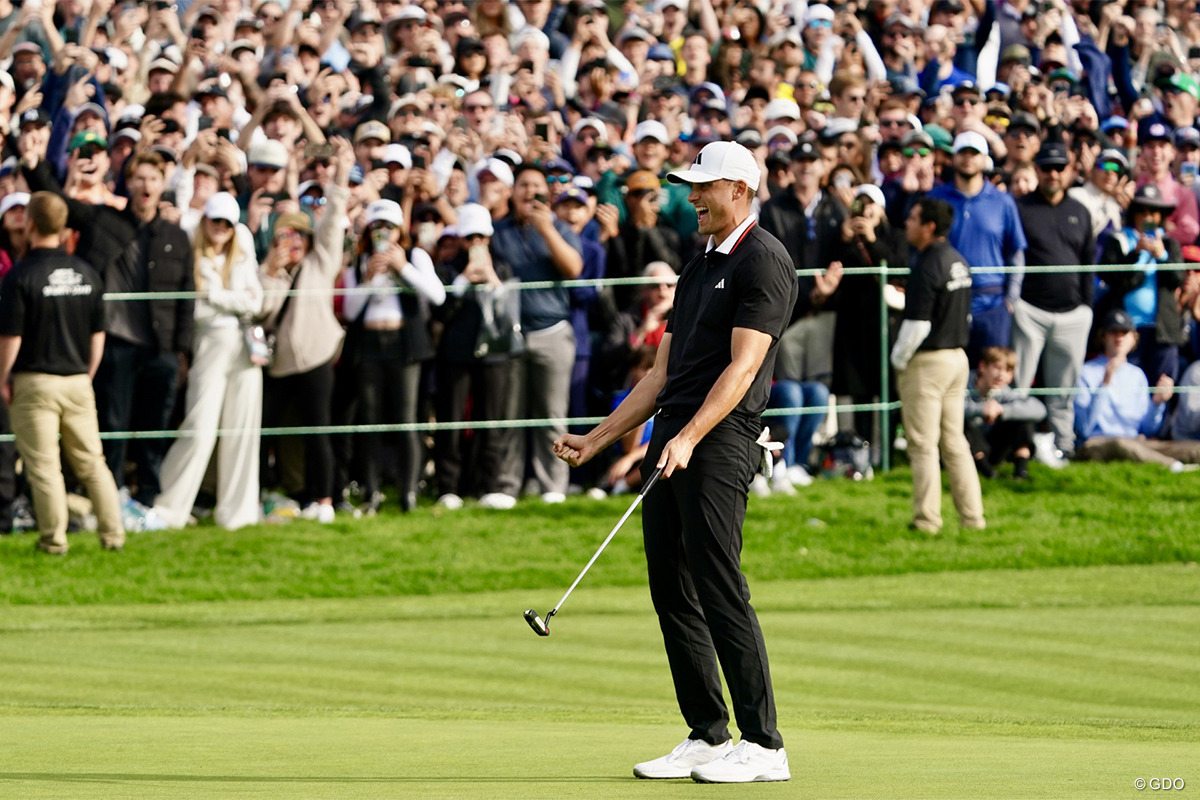 バーディフィニッシュで接戦を制したルドビグ・オーベリ