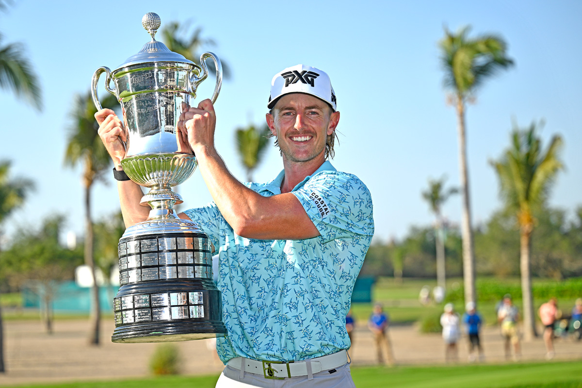 大会連覇に挑むジェイク・ナップ(Orlando Ramirez/Getty Images)