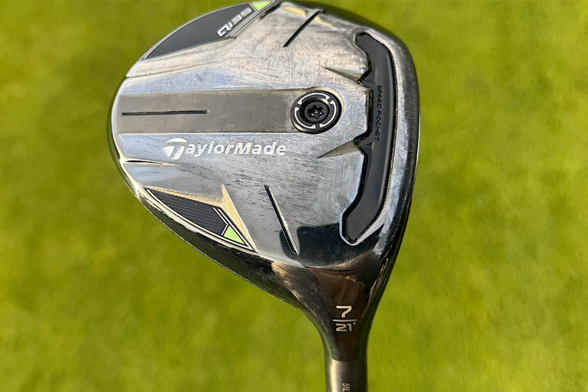 シェフラーはテーラーメイドQi35 ウッドを使用した(GolfWRX)