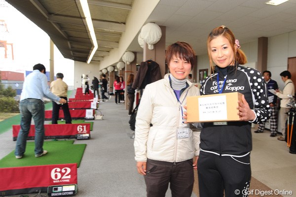 2011年 東日本大震災チャリティゴルフレッスン会 辻村明須香＆永田あおい