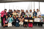 2011年 東日本大震災チャリティゴルフレッスン会 集合写真