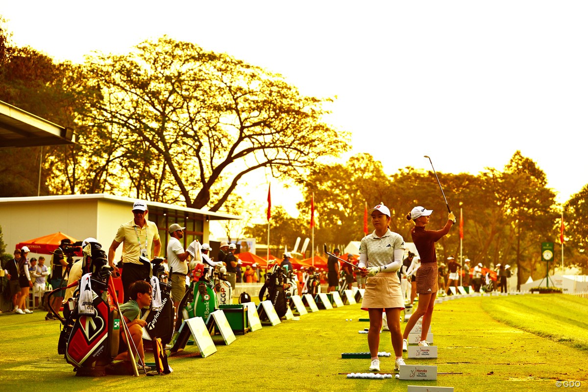 2025年 ホンダ LPGAタイランド 初日 佐藤心結