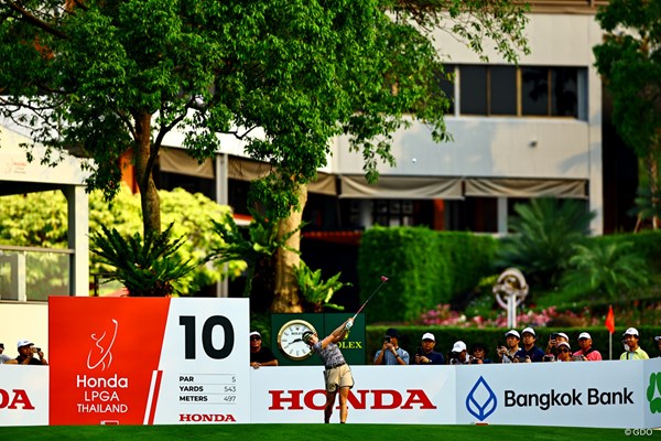 2025年 ホンダ LPGAタイランド 2日目 岩井千怜 ショットの安定感をキープ