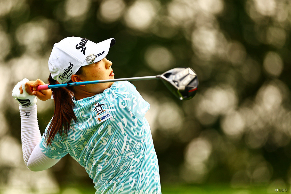 初日に苦戦したティショットは修正