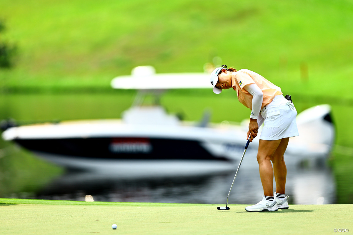 パットの感覚は悪くない