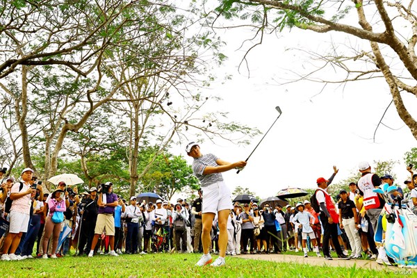 2025年 ホンダ LPGAタイランド 3日目 岩井明愛 地元ティティクルの応援団がすごかった
