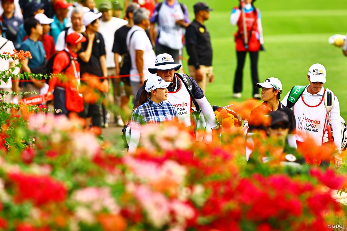 2025年 ホンダ LPGAタイランド 3日目 竹田麗央 笹生優花