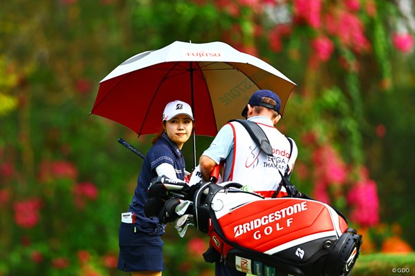 2025年 ホンダ LPGAタイランド 3日目 古江彩佳 暑さはそんなに気にならないそう
