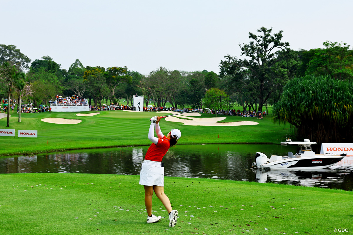 ティショットも2日目から復調