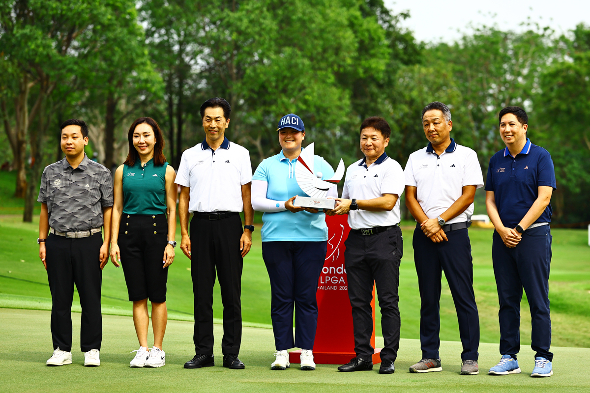 記念撮影 2025年 ホンダ LPGAタイランド 4日目 エンジェル・イン