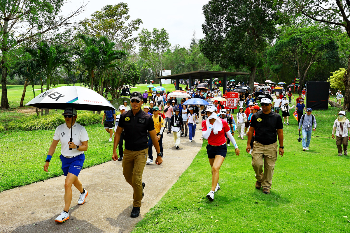 行列 2025年 ホンダ LPGAタイランド 4日目 岩井明愛