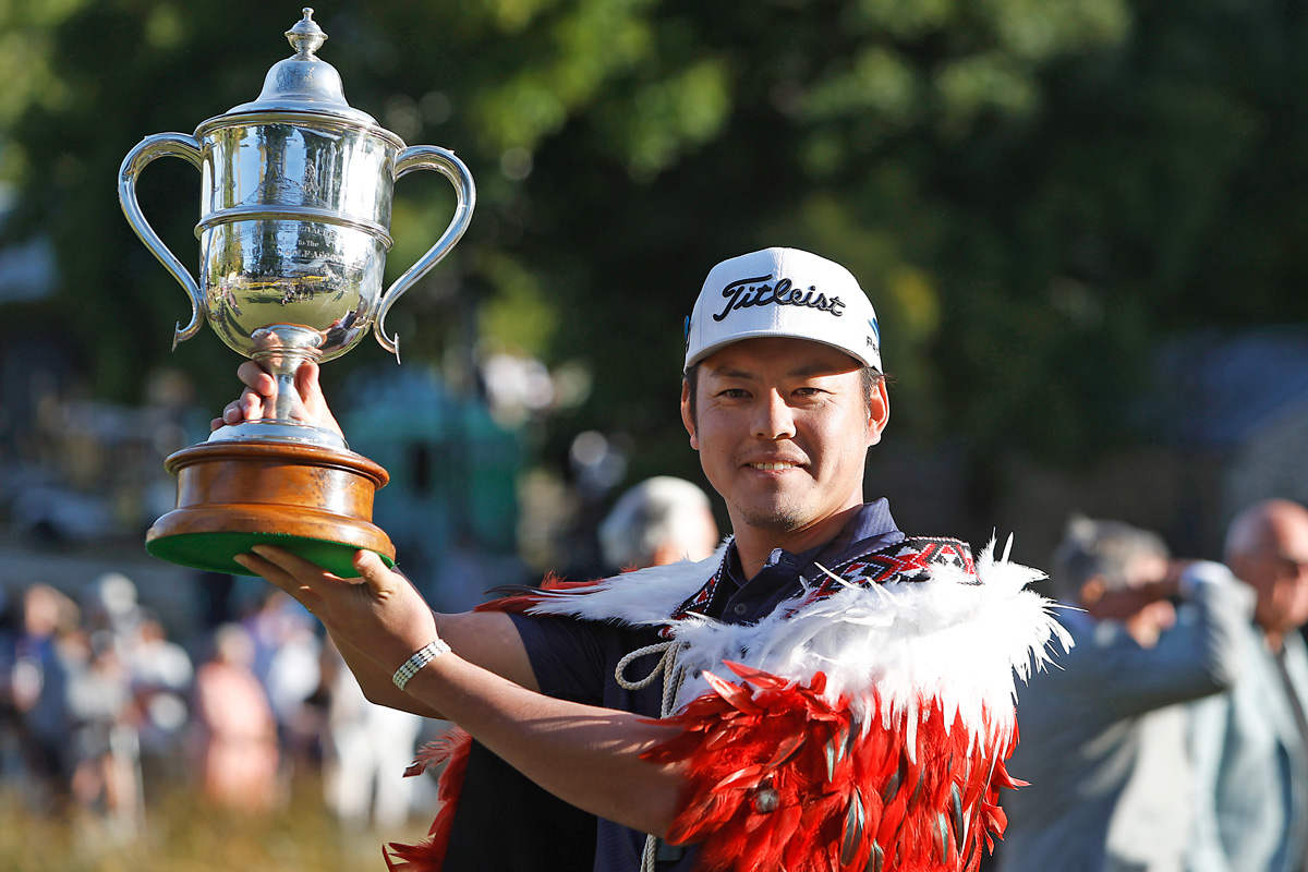 昨年大会でプロ初優勝を飾った幡地隆寛