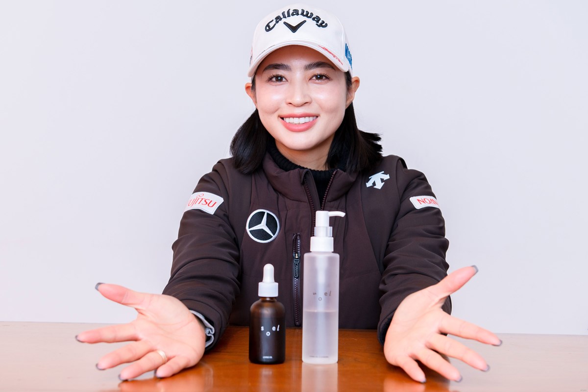 【男子禁制】上がり3ホールまで崩れない“メイクドラマ”／柏原明日架のBEAUTY INTERVIEW（後編）