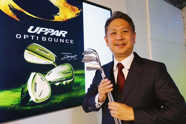 新ブランド「UPPAR」誕生 第一弾は軽くて操作性抜群の革新的ウェッジ 発表会に登壇したDoug三瓶氏