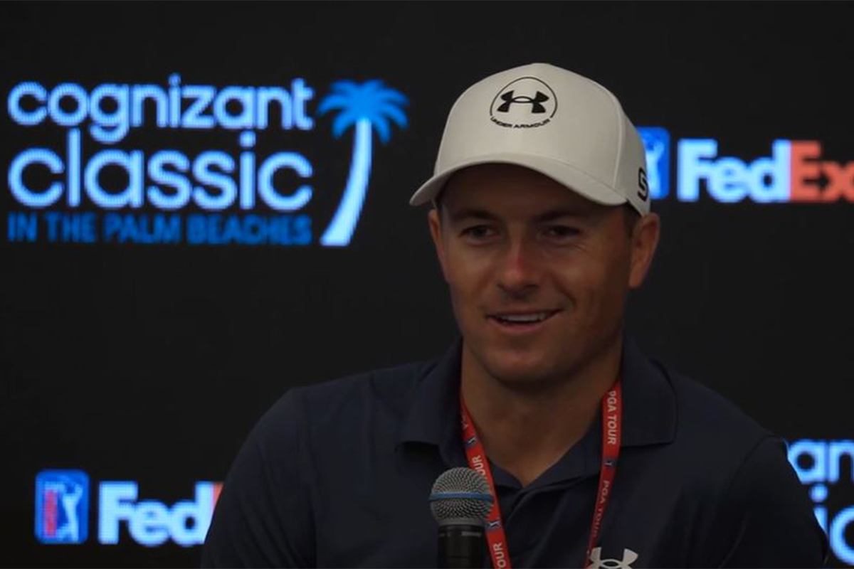 左手首手術の影響かトータルドライビングがダウン（提供PGAツアー） 2025年 コグニザントクラシックinパームビーチ 事前 ジョーダン・スピース