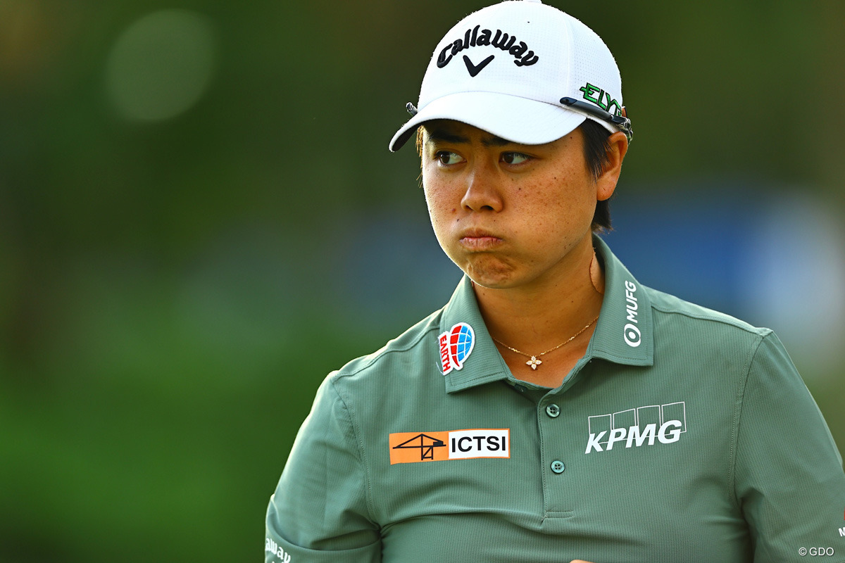 初日スタート前に無念の欠場となった笹生優花