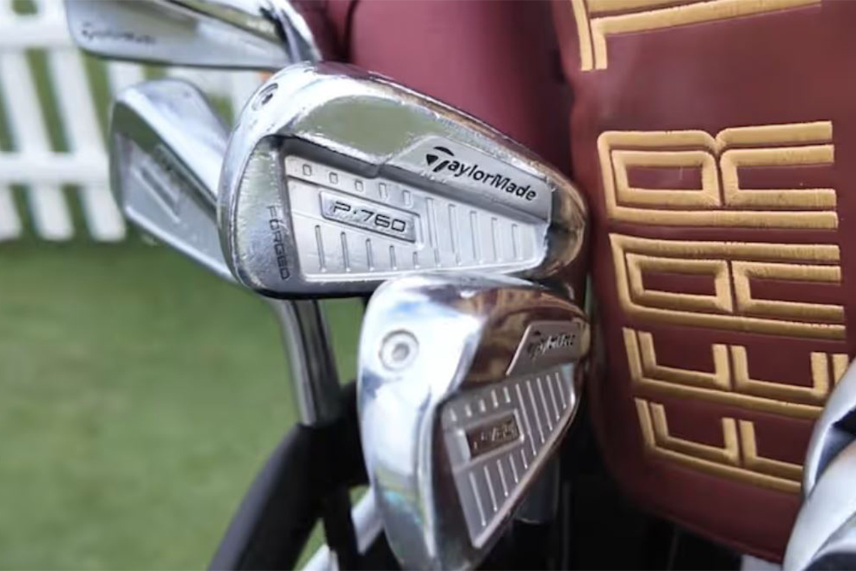 7年物のテーラーメイドP760アイアン（提供GolfWRX）