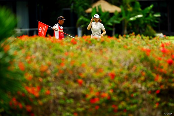 2025年 HSBC女子世界選手権 初日 渋野日向子 ショットの感触は先週よりだいぶいい