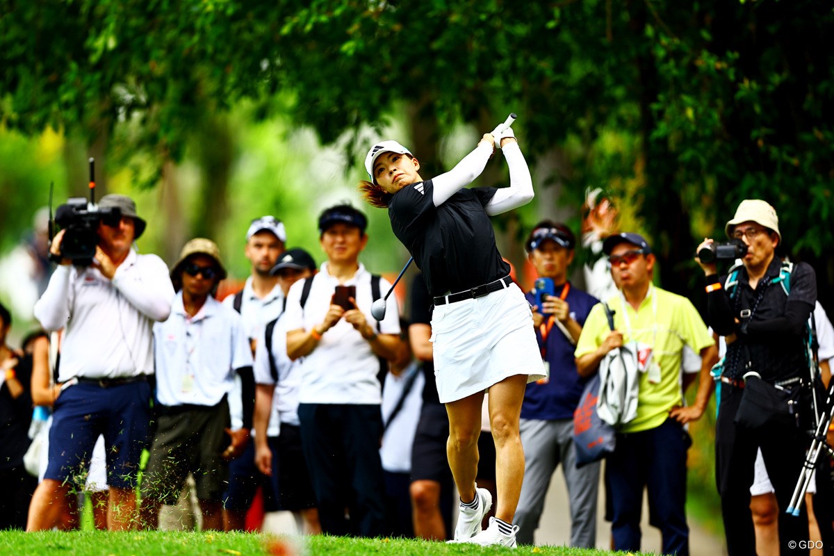 2025年 HSBC女子世界選手権 2日目 渋野日向子