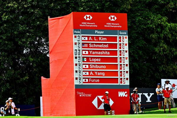 2025年 HSBC女子世界選手権 2日目 コース 今週も日本選手暴れてます