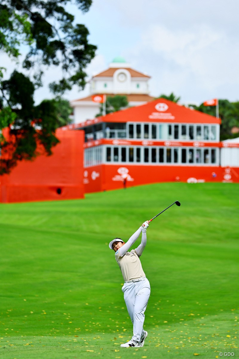 2025年 HSBC女子世界選手権 2日目 山下美夢有