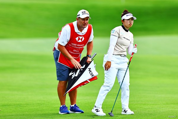 2025年 HSBC女子世界選手権 2日目 山下美夢有 米ツアーでも安定感を発揮したい