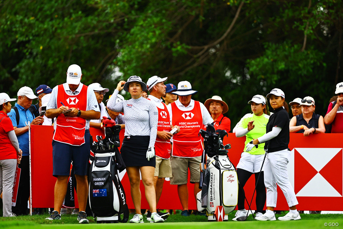 ショットメーカー集合 2025年 HSBC女子世界選手権 2日目 ハンナ・グリーン 畑岡奈紗 西郷真央