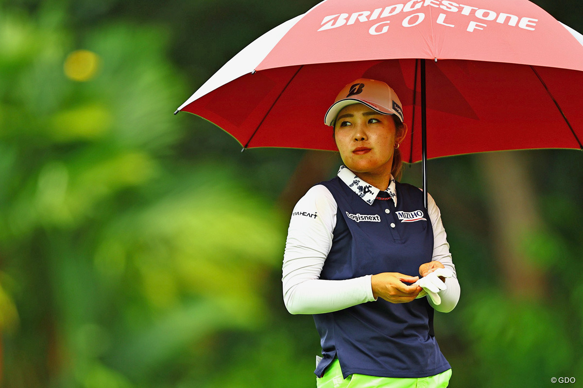 古江彩佳は後半に失速。3日目を「71」で終えた