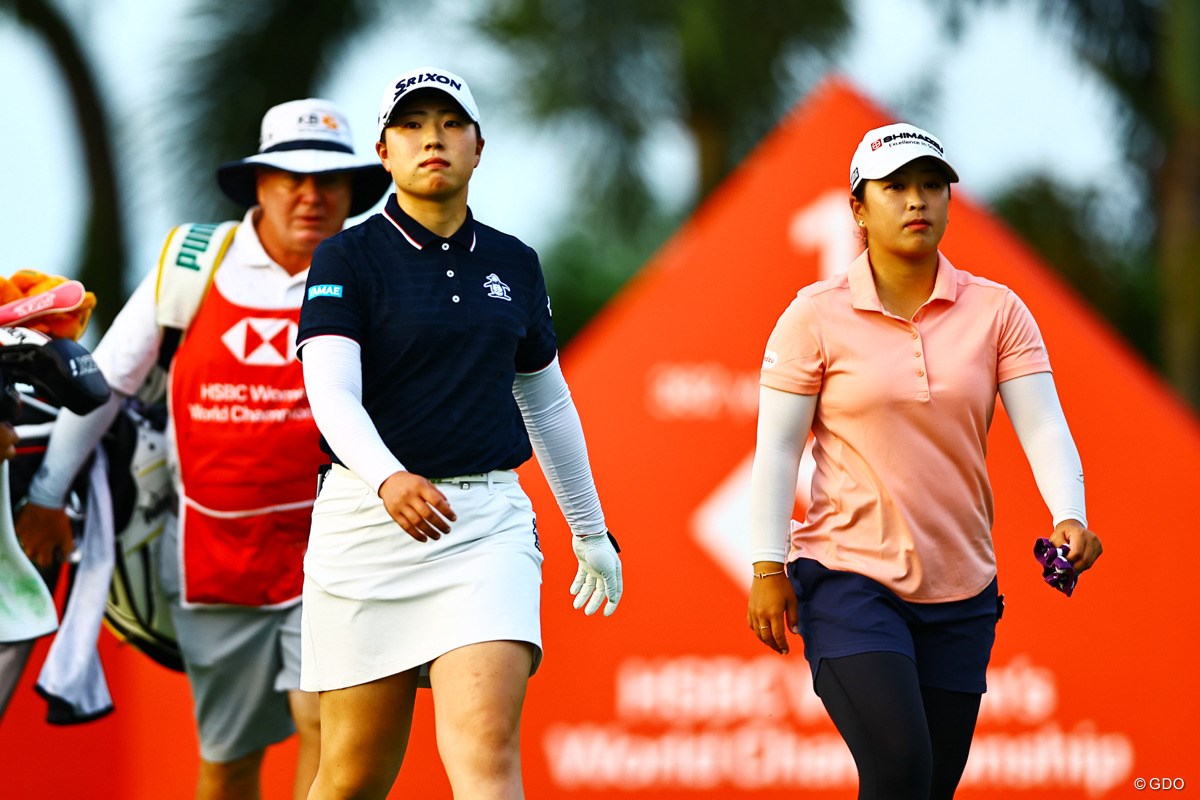 2025年 HSBC女子世界選手権 3日目 竹田麗央 西郷真央