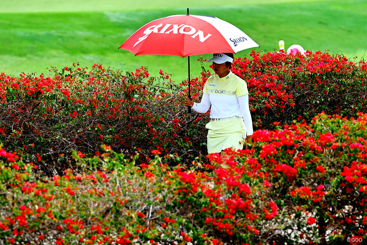 花道 2025年 HSBC女子世界選手権 3日目 山下美夢有