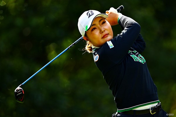 日本勢最高位の6位で終えた高橋彩華 ※撮影は2024年「伊藤園レディス」