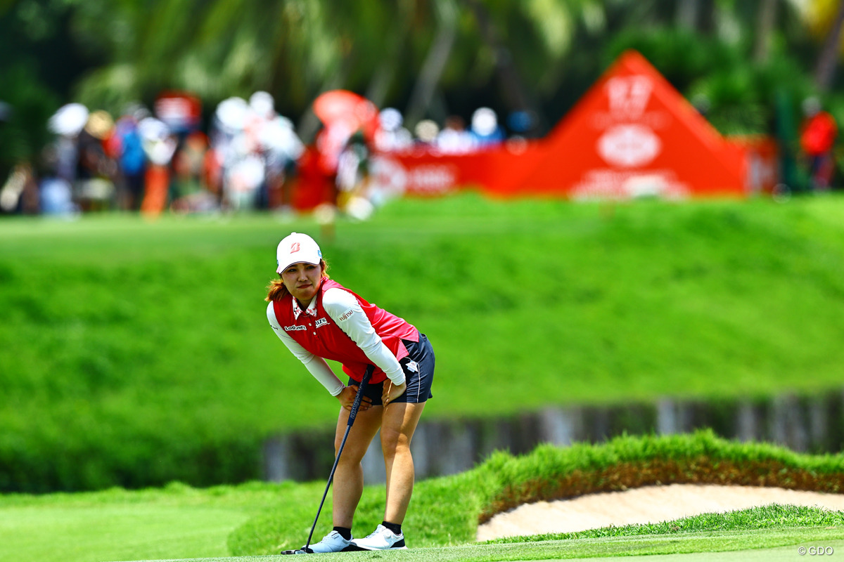 唯一のボギーをたたいた17番