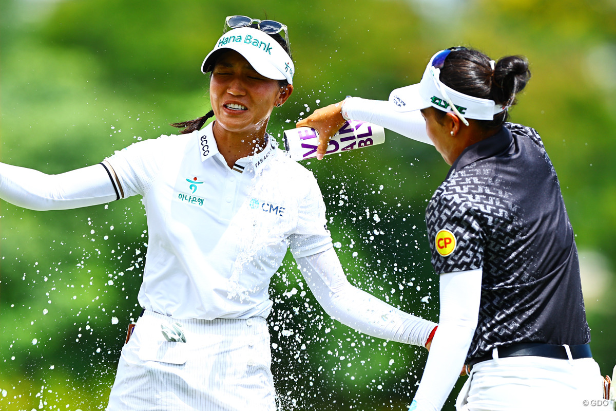 気持ちよさそう 2025年 HSBC女子世界選手権 最終日 リディア・コー