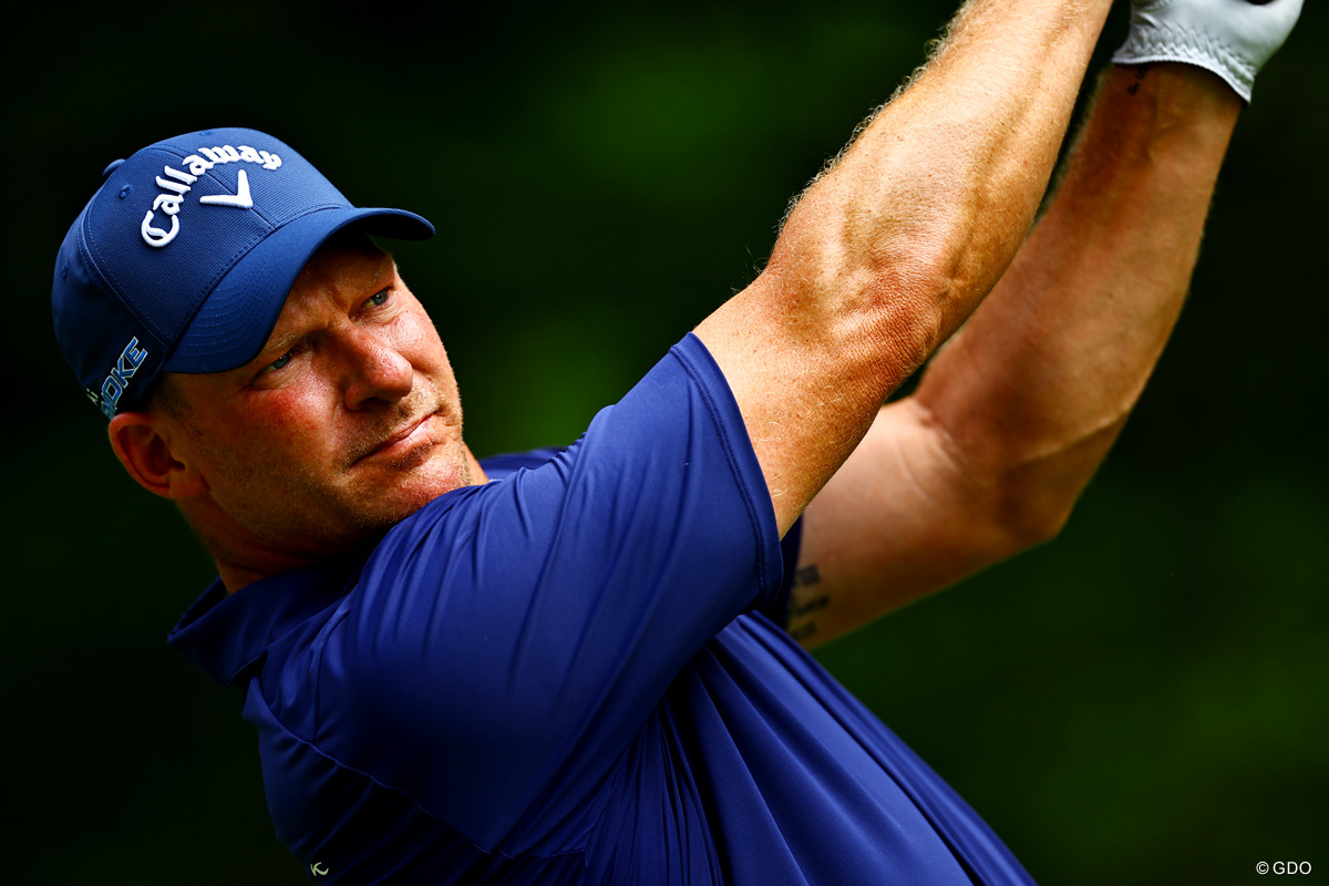 母国・南アフリカでの連戦に臨むショーン・ノリス ※撮影は2024年「バンテリン東海クラシック」